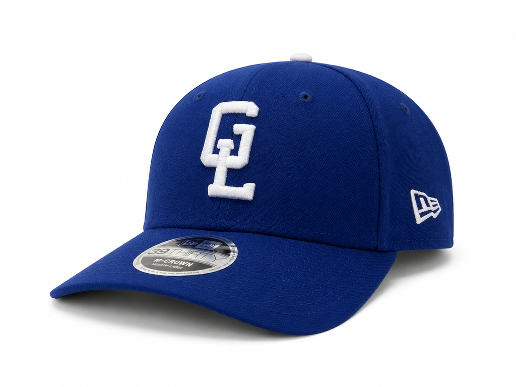 Great Lakes Loons New Era Dodger Blue GL 39THIRTY M-CROWN Flex-Fit