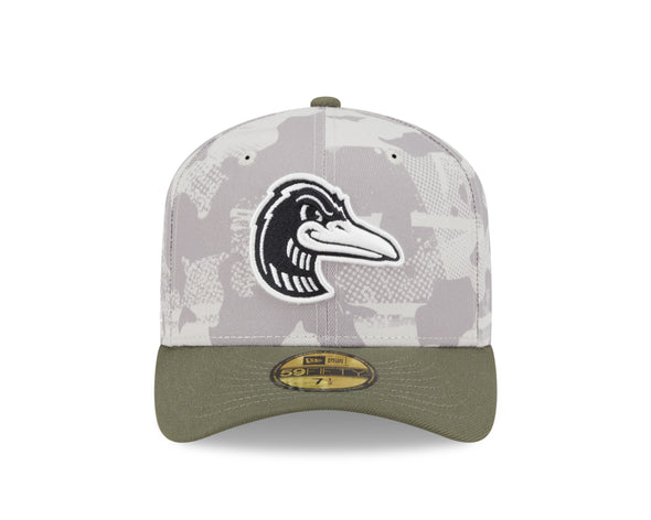 Great Lakes Loons 2025 New Era Armed Forces 59FIFTY Cap