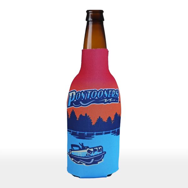 Great Lakes Pontooners Sunset Zipper Bottle Koozie – Great