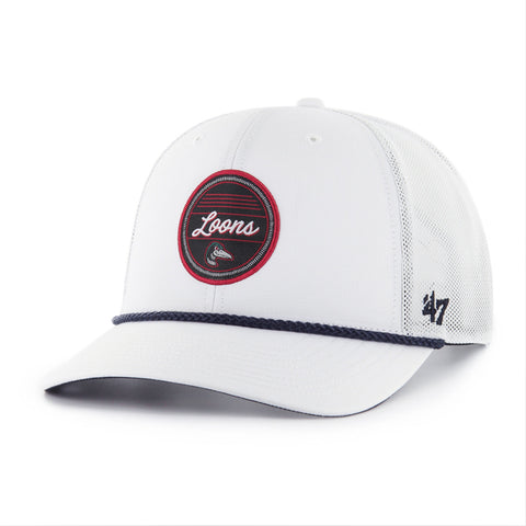 Great Lakes Loons '47 White Brrr Fairway Trucker Adjustable Cap