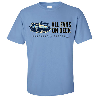 Great Lakes Pontooners "All Fans on Deck" Tee