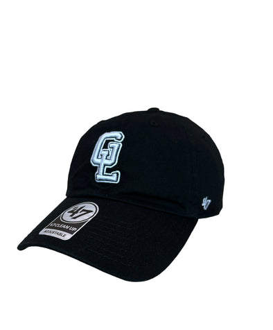 Great Lakes Loons '47 Black GL Adjustable Cleanup Cap