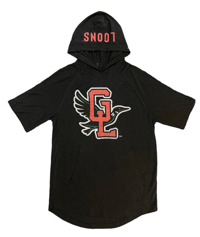 Great Lakes Loons Short Sleeve Hoodie