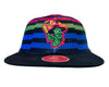 Los Pepinillos Picantes del Norte Mesh Striped Snapback - Youth