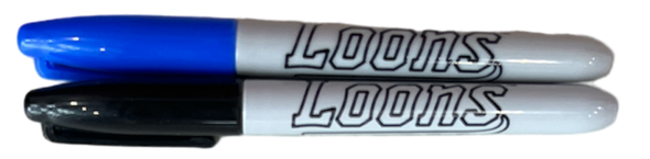 Great Lakes Loons Sharpie Marker