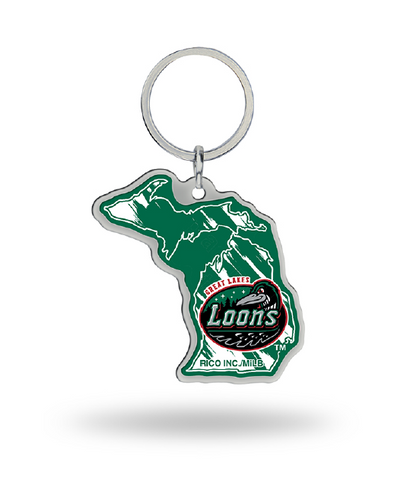 Great Lakes Loons State Keychain