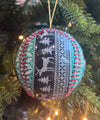 Great Lakes Loons Green Sweater Ornament