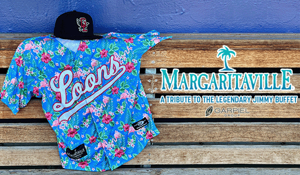 Great Lakes Loons Adult Margaritaville Replica Jerseys
