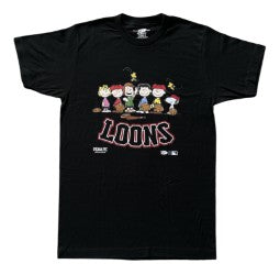 Great Lakes Loons OT Sports Peanuts Short Sleeve Tee