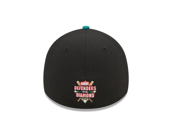 Great Lakes Loons Marvel Defenders of the Diamond 39Thirty Flex-Fit Cap