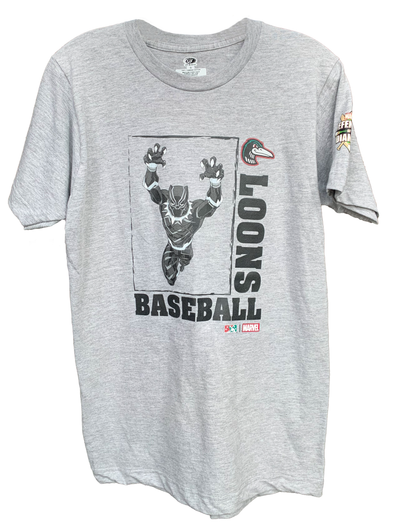 Great Lakes Loons Black Panther Youth Tee