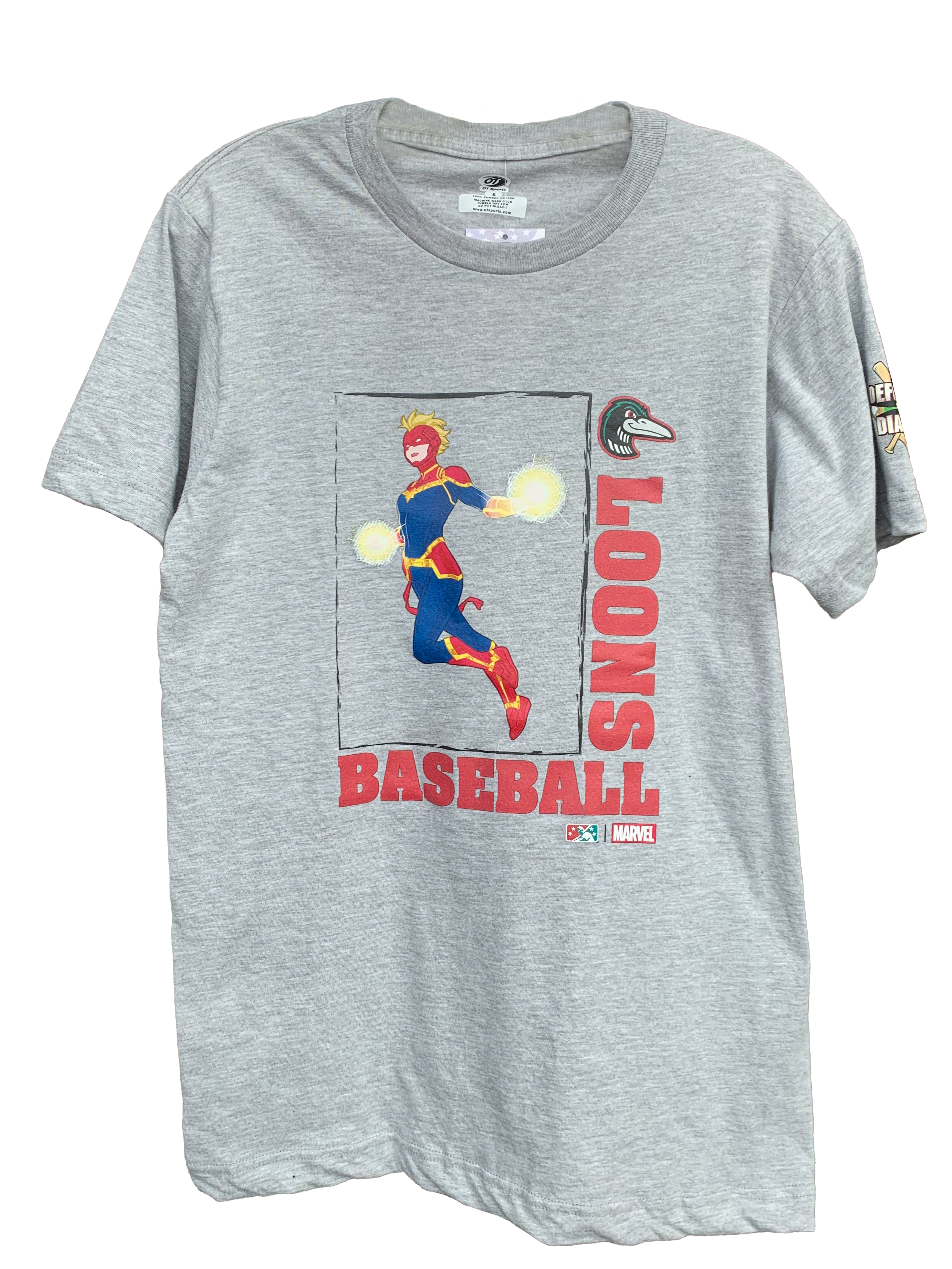 Captain marvel cheap kids shirt