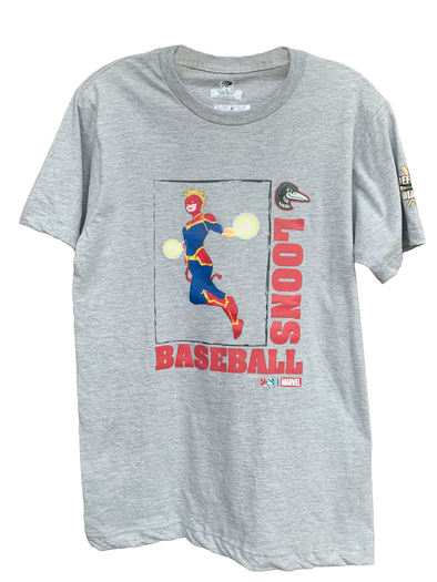 Great Lakes Loons Captain Marvel Youth Tee