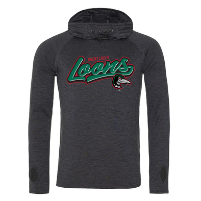 Great Lakes Loons Performance Long Sleeve Cowl Neck T-Shirt-Adult