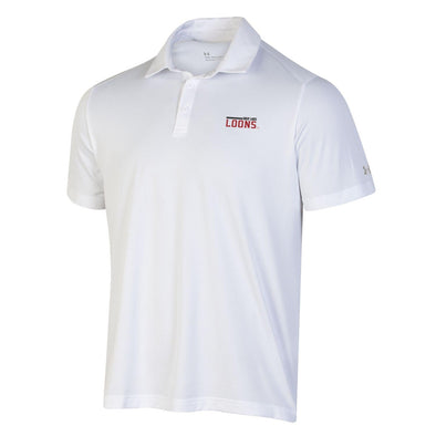 Great Lakes Loons White Tech Polo