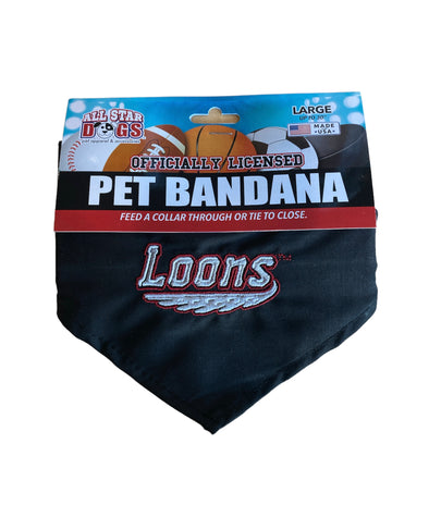 Great Lakes Loons Pet Bandana