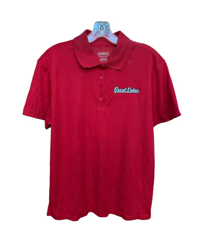 Great Lakes Loons Classic Red 'Great Lakes' Polo - Womens