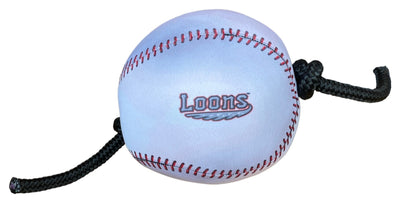 Great Lakes Loons Baseball Dog Toy
