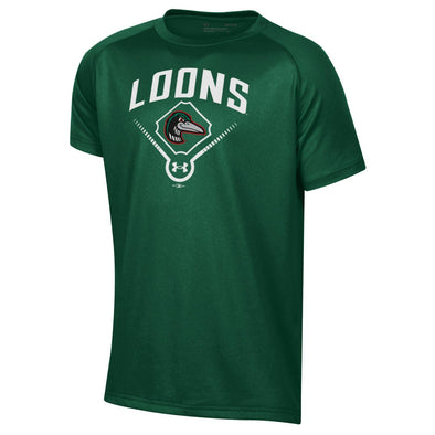Great Lakes Loons Under Armour Tech Short Sleeve - Youth