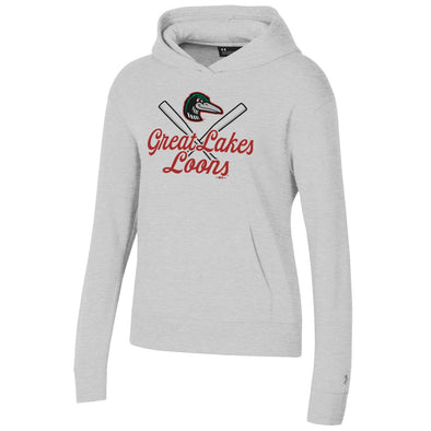 Great Lakes Loons Silver All Day Hood - Women's