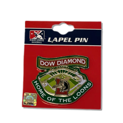 Great Lakes Loons Dow Diamond Collector Pin